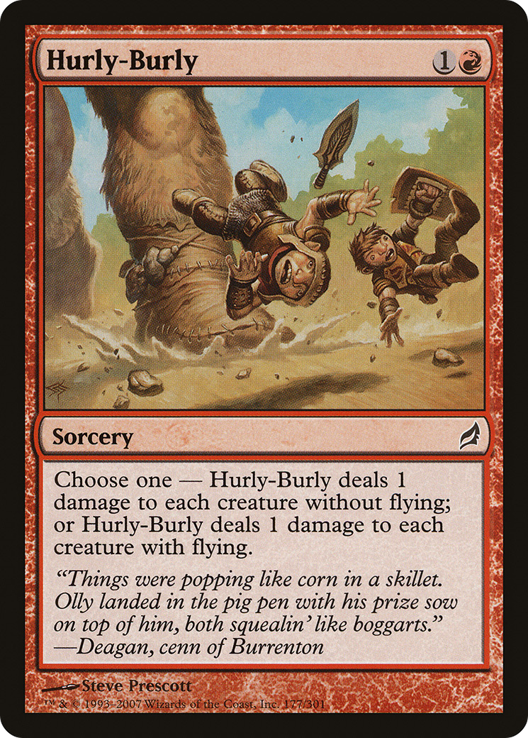 Hurly-Burly (LRW-177) - Lorwyn Foil