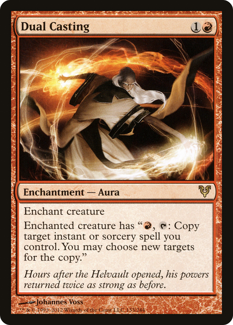 Dual Casting (AVR-133) - Avacyn Restored Foil