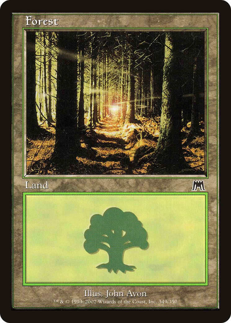 Forest (349) (ONS-349) - Onslaught Foil