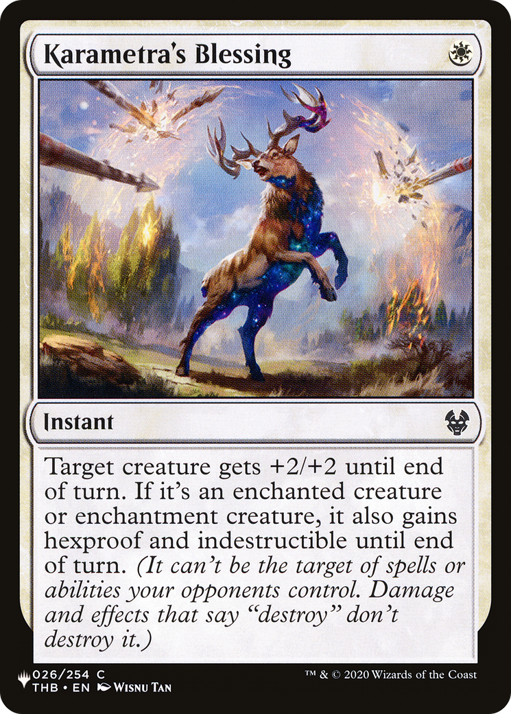 Karametra's Blessing (LIST-026/254) - The List