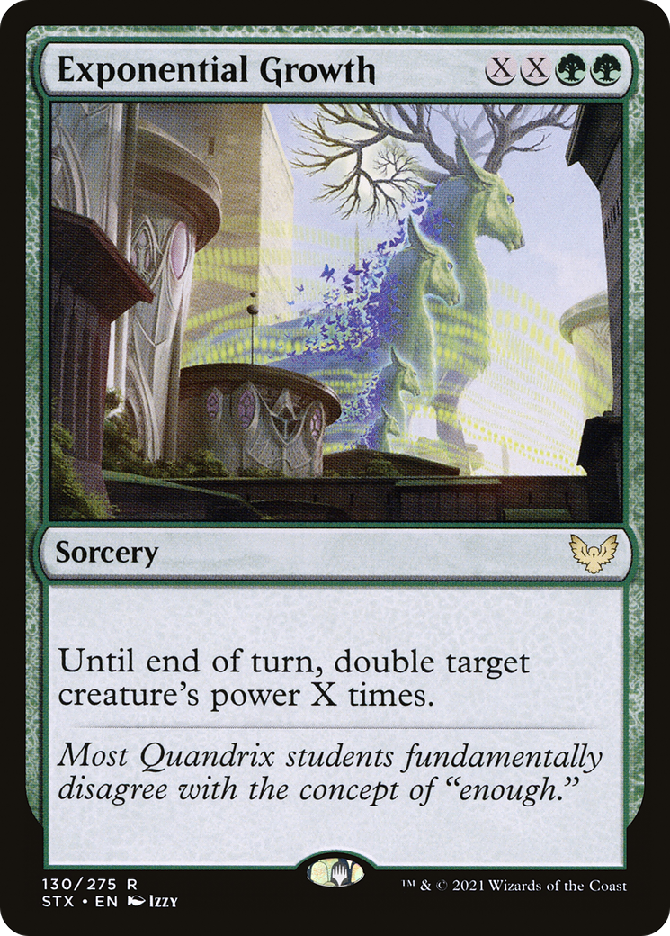 Exponential Growth (STX-130) - Strixhaven: School of Mages