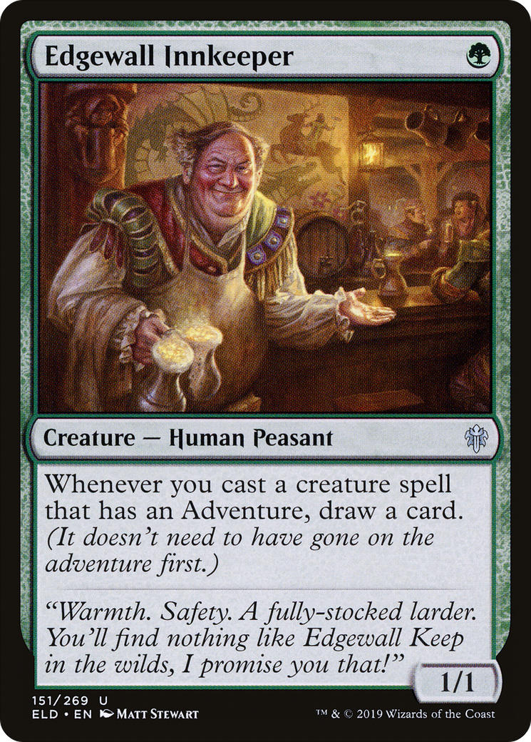 Edgewall Innkeeper (ELD-151) - Throne of Eldraine Foil