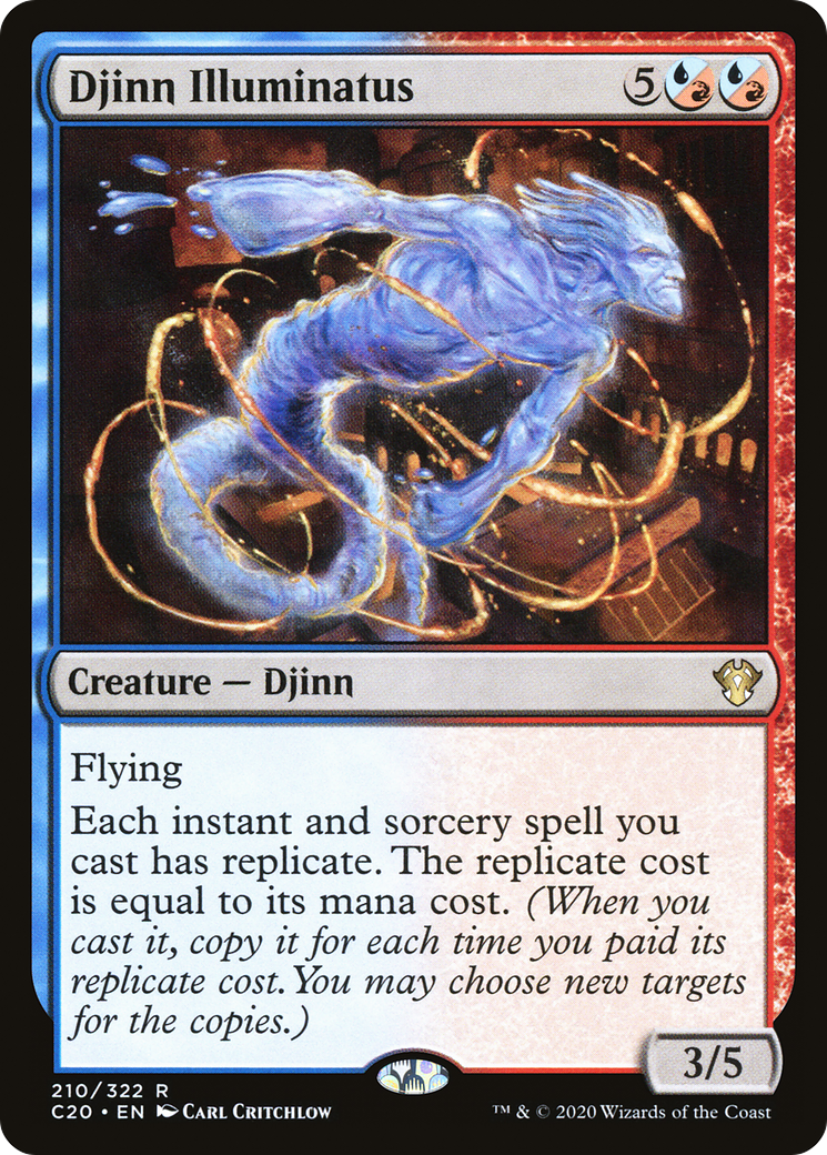 Djinn Illuminatus (C20-210) - Commander 2020