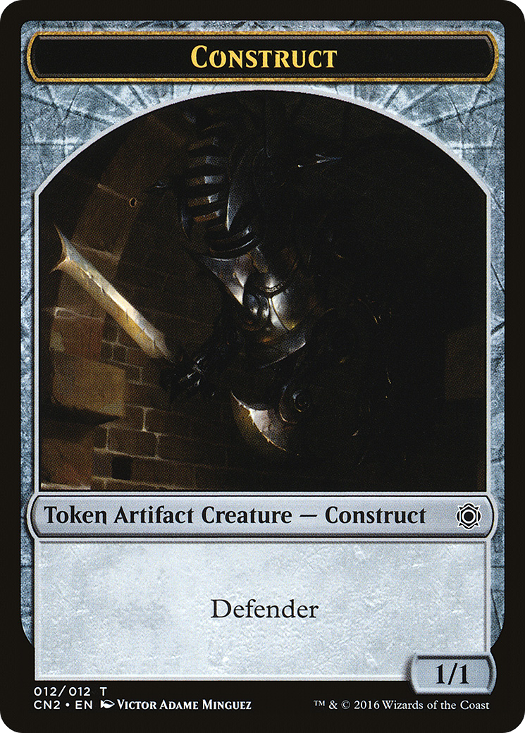 Construct Token (CN2-012) - Conspiracy: Take the Crown Tokens