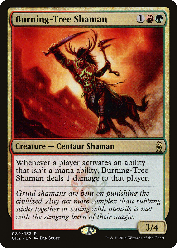 Burning-Tree Shaman (GK2-089) - RNA Guild Kit