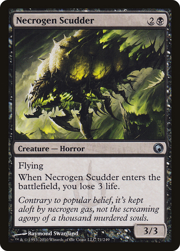 Necrogen Scudder (SOM-071) - Scars of Mirrodin Foil