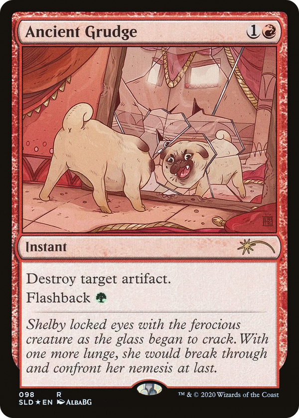 Ancient Grudge (SLD-098) - Secret Lair Drop Foil