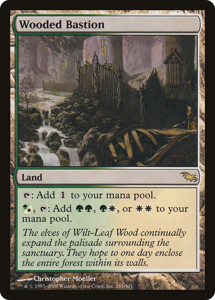 Wooded Bastion (SHM-281) - Shadowmoor
