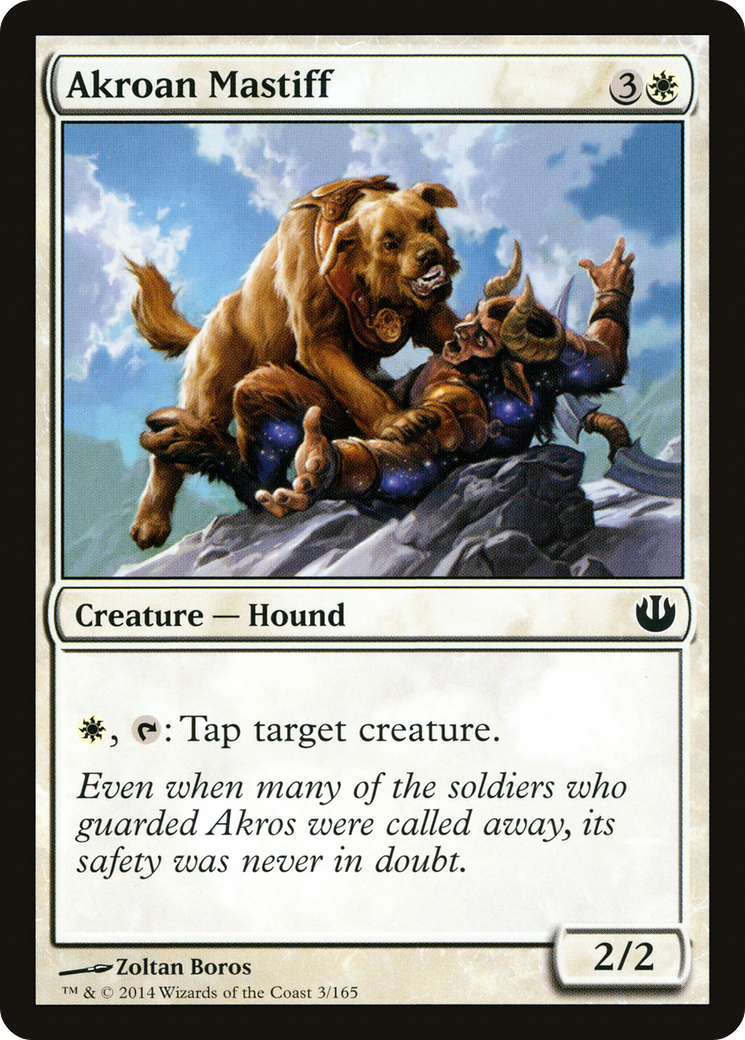 Akroan Mastiff (JOU-003) - Journey into Nyx