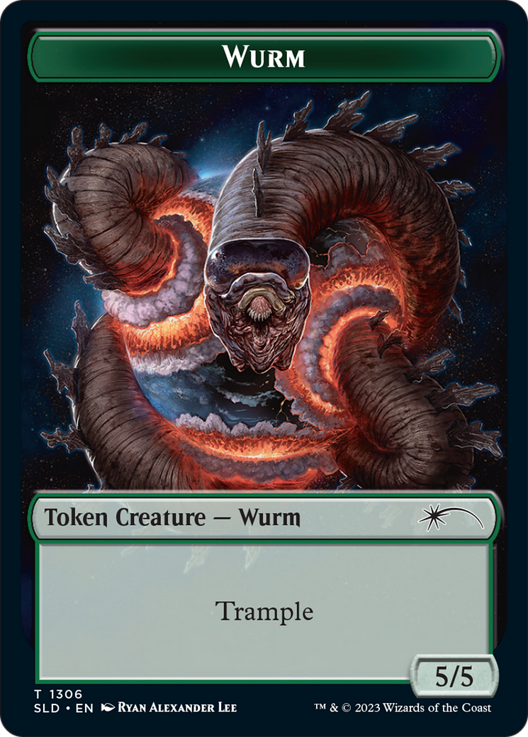 Wurm Token (SLD-1306) - Secret Lair Drop