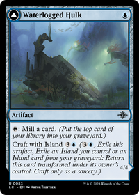 Waterlogged Hulk (LCI-083) - The Lost Caverns of Ixalan