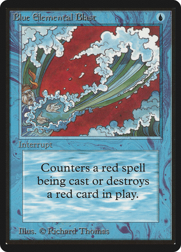 Blue Elemental Blast (LEB-) - Limited Edition Beta