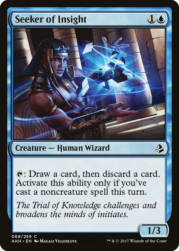 Seeker of Insight (AKH-069) - Amonkhet