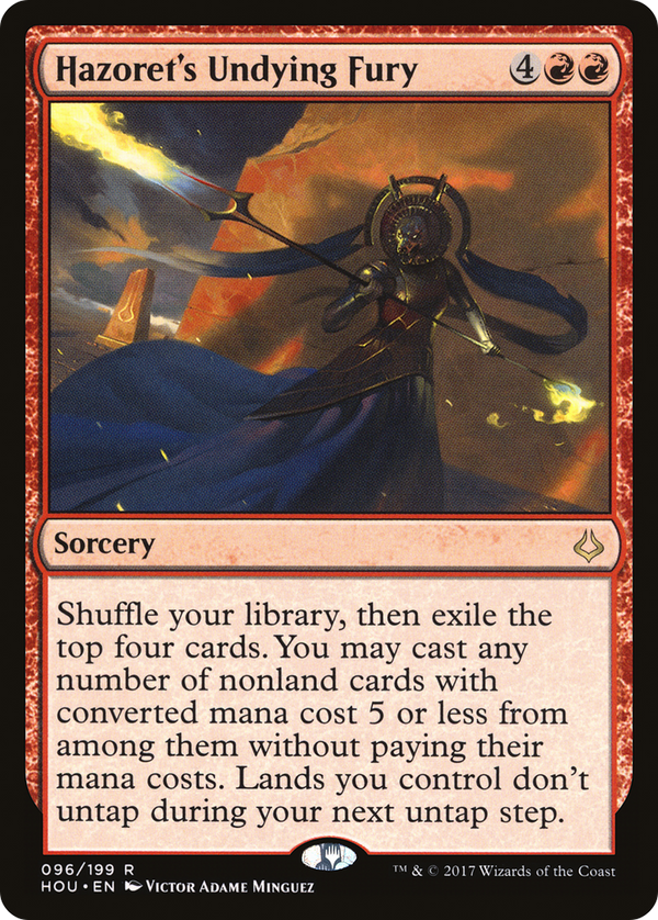Hazoret's Undying Fury (HOU-096) - Hour of Devastation