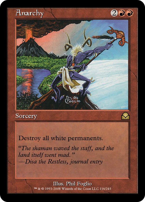 Anarchy (ME2-116) - Masters Edition II Foil