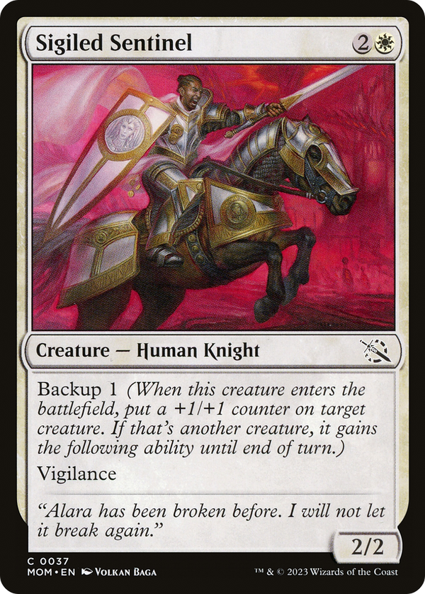 Sigiled Sentinel (MOM-037) - March of the Machine