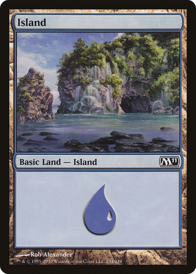 Island (234) (M11-234) - Magic 2011