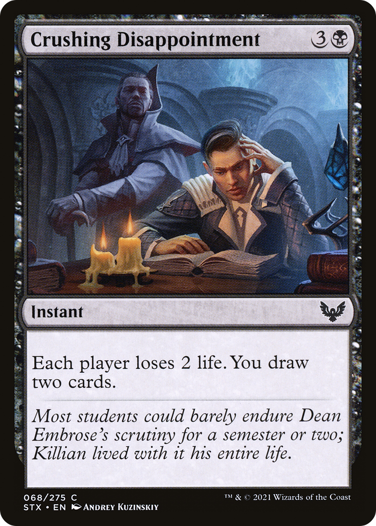 Crushing Disappointment (STX-068) - Strixhaven: School of Mages