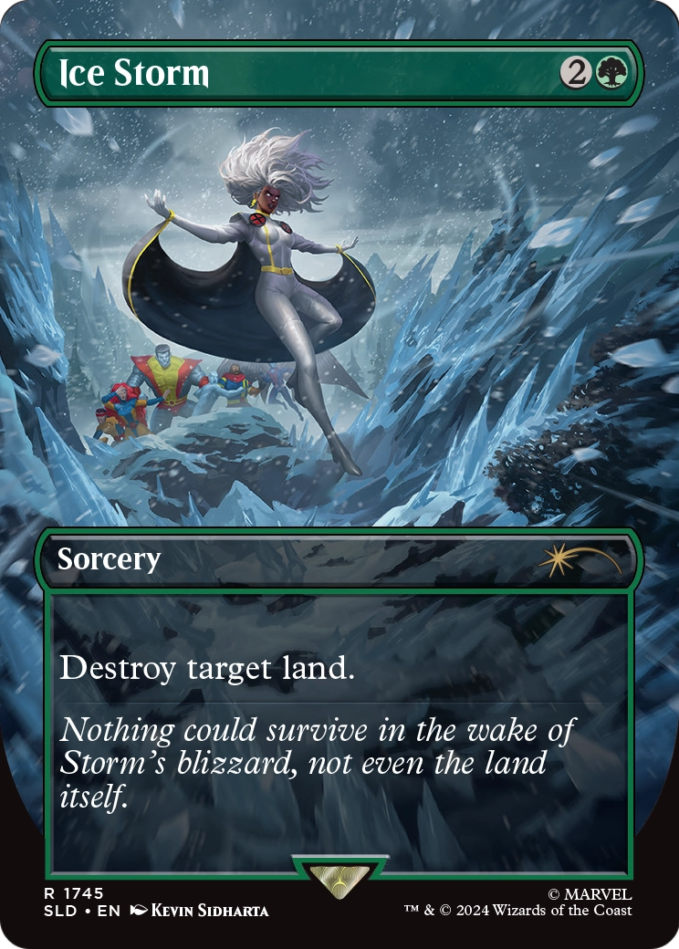 Ice Storm (SLD-1745) - Secret Lair Drop (Borderless)