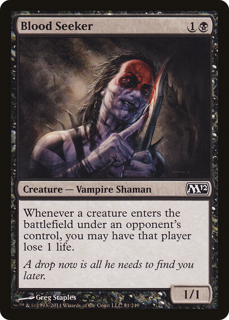 Blood Seeker (M12-081) - Magic 2012