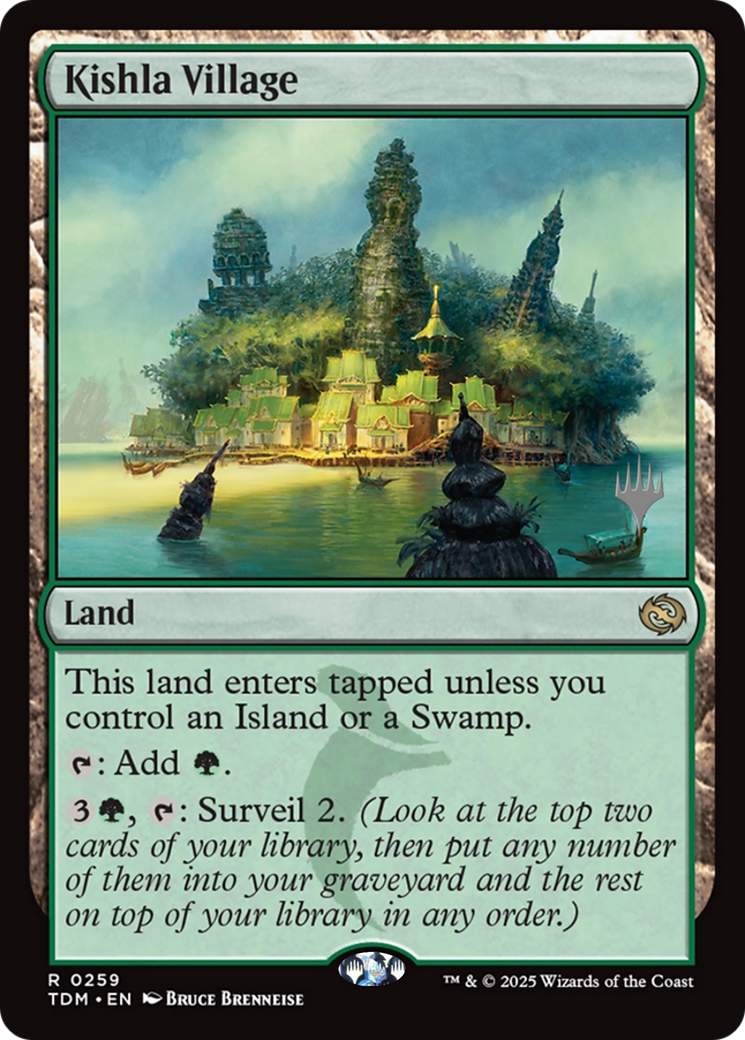 Kishla Village (PPTDM-259) - Promo Pack: Tarkir: Dragonstorm Foil