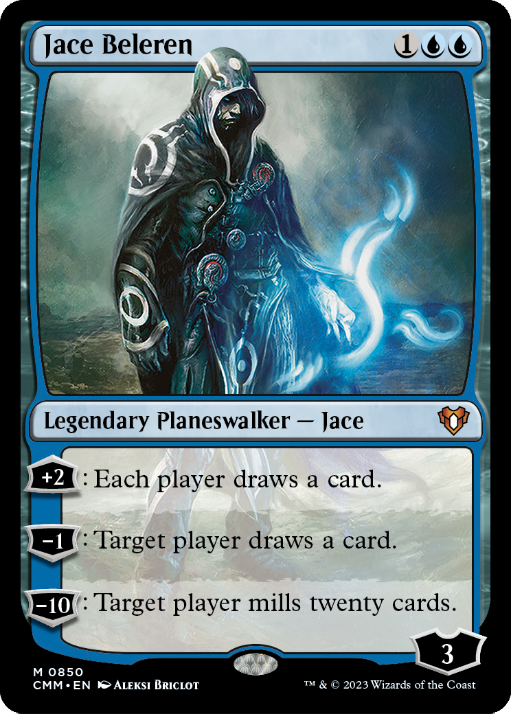 Jace Beleren (CMM-850) - Commander Masters