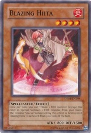 Blazing Hiita (DR04-EN208) - Dark Revelation Volume 4 Unlimited