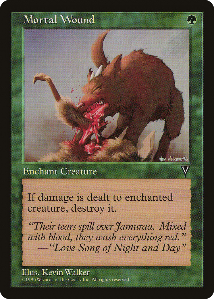 Mortal Wound (VIS-) - Visions