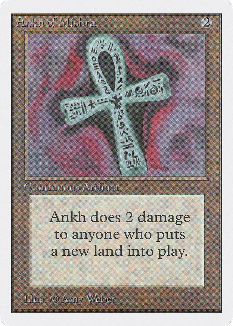 Ankh of Mishra (2ED-) - Unlimited Edition