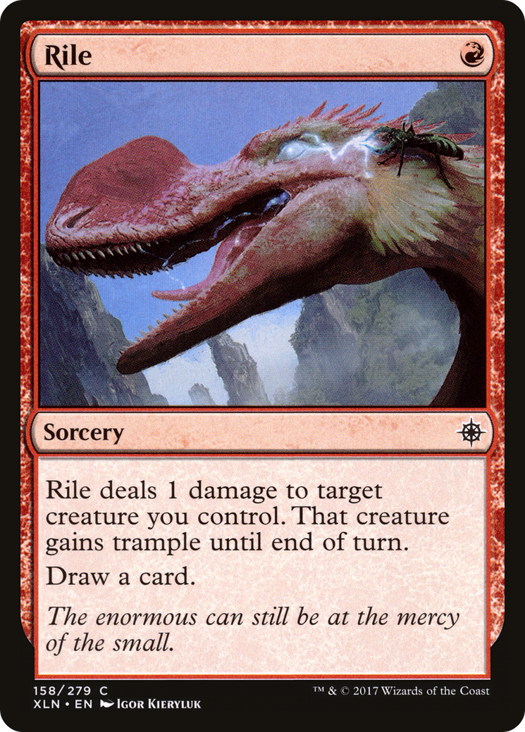 Rile (XLN-158) - Ixalan Foil
