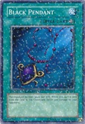 Black Pendant (DT01-EN094) - Duel Terminal 1 Limited