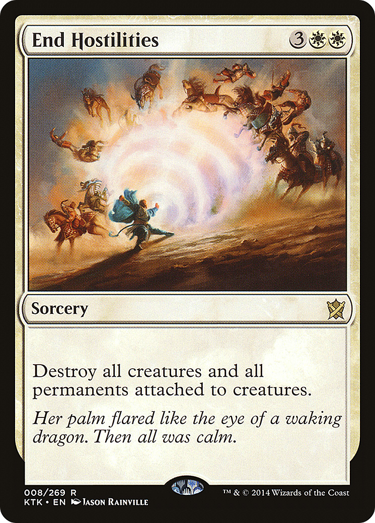End Hostilities (KTK-008) - Khans of Tarkir