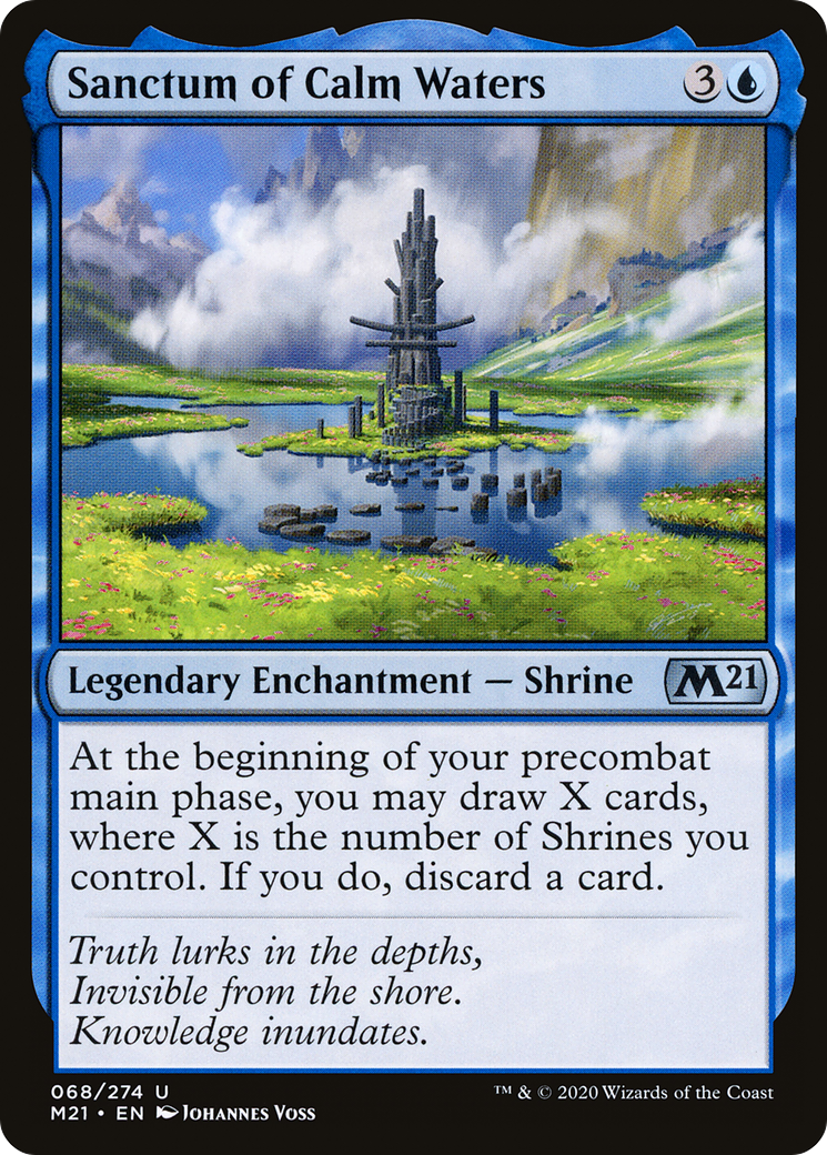 Sanctum of Calm Waters (M21-068) - Core Set 2021