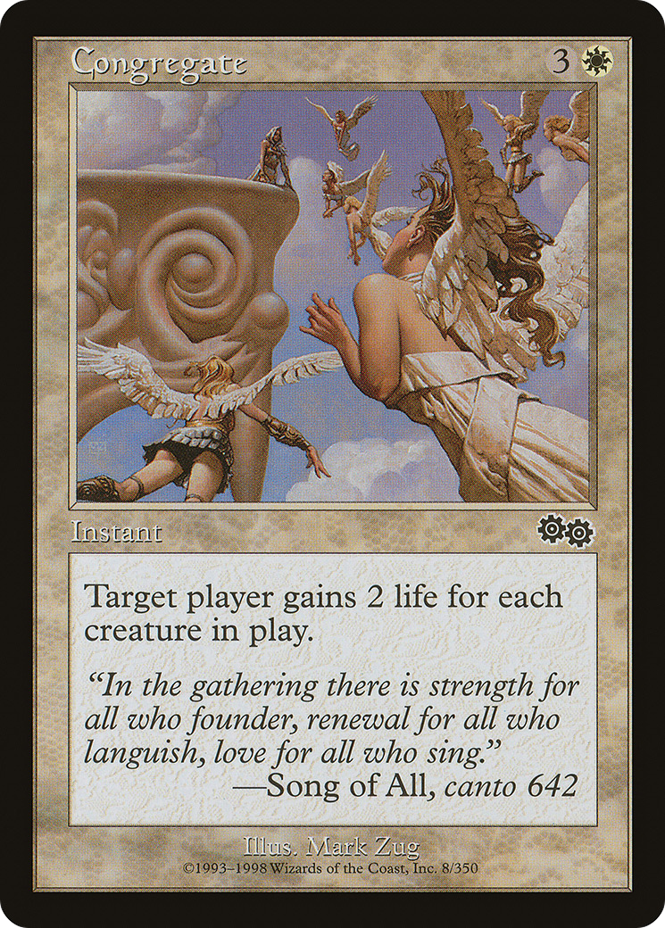 Congregate (USG-008) - Urza's Saga