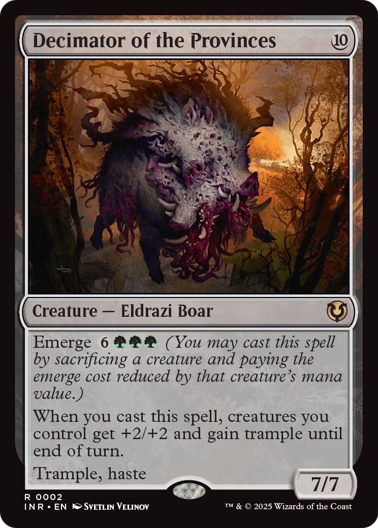 Decimator of the Provinces (INR-002) - Innistrad Remastered Foil