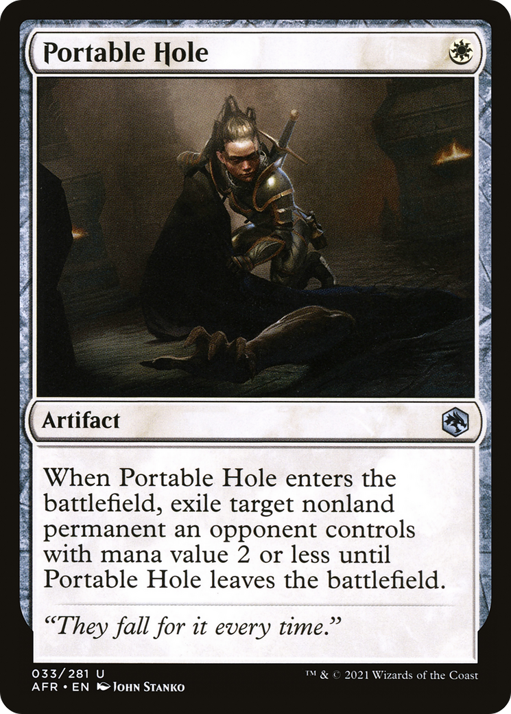 Portable Hole (AFR-033) - Adventures in the Forgotten Realms