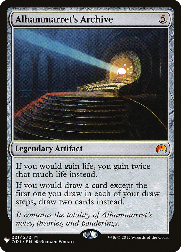 Alhammarret's Archive (LIST-221) - The List