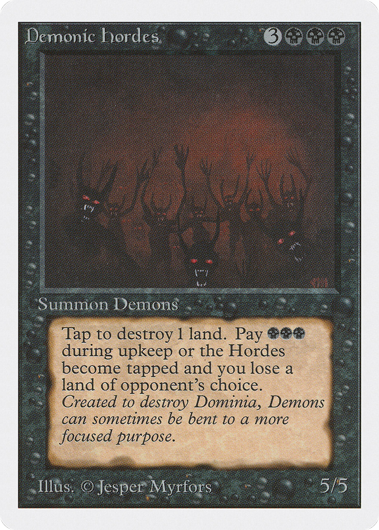 Demonic Hordes (2ED-) - Unlimited Edition