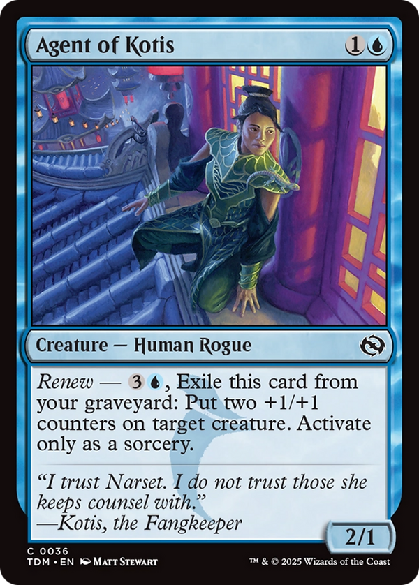 Agent of Kotis (TDM-036) - Tarkir: Dragonstorm Foil