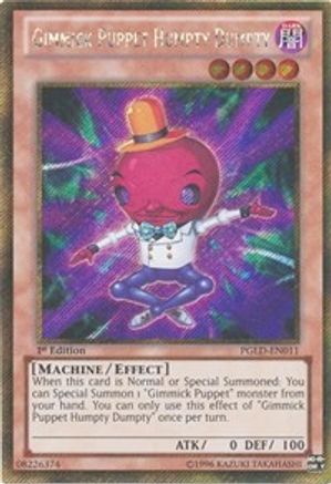Gimmick Puppet Humpty Dumpty (PGLD-EN011) - Premium Gold 1st Edition