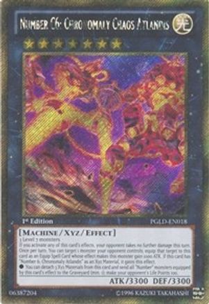 Number C6: Chronomaly Chaos Atlandis (PGLD-EN018) - Premium Gold Unlimited