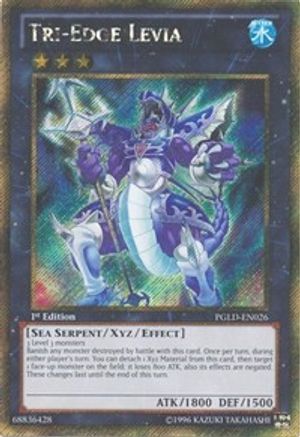 Tri-Edge Levia (PGLD-EN026) - Premium Gold Unlimited
