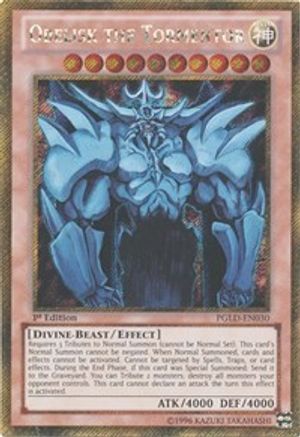 Obelisk the Tormentor (PGLD-EN030) - Premium Gold Unlimited