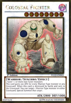 Colossal Fighter (PGLD-EN043) - Premium Gold Unlimited