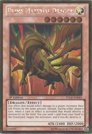 Prime Material Dragon (PGLD-EN065) - Premium Gold Unlimited