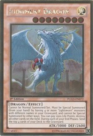 Judgment Dragon (PGLD-EN072) - Premium Gold 1st Edition