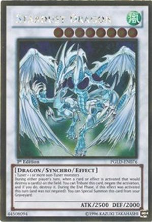 Stardust Dragon (PGLD-EN076) - Premium Gold Unlimited