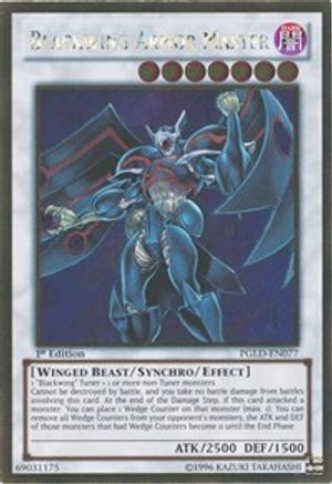 Blackwing Armor Master (PGLD-EN077) - Premium Gold 1st Edition