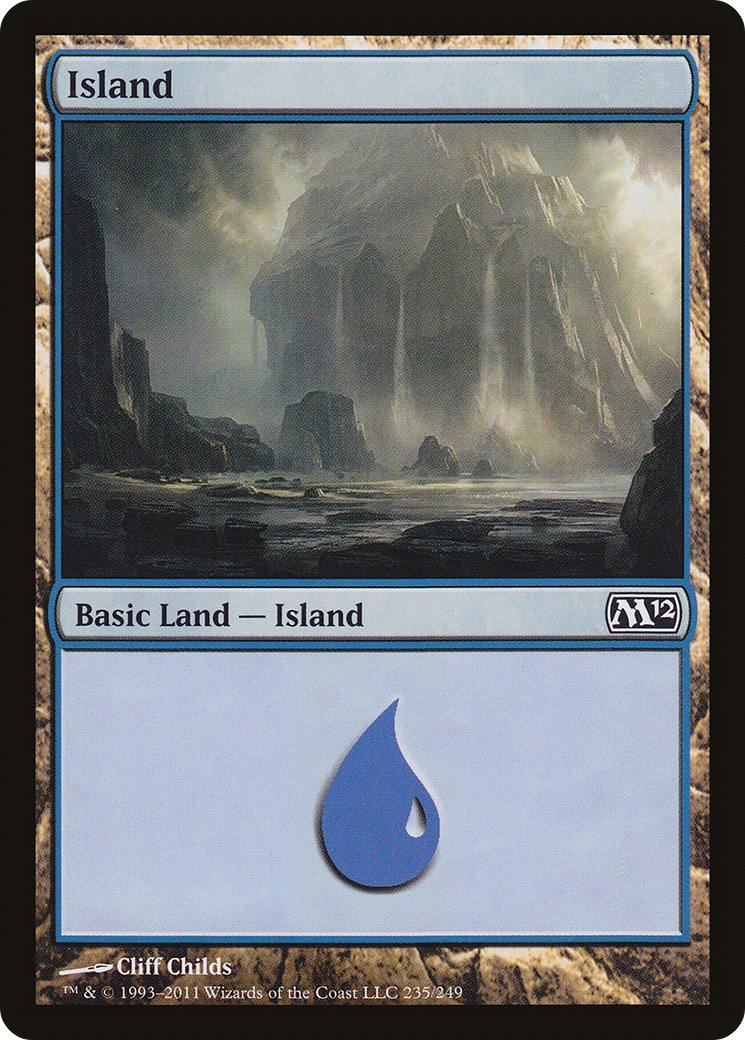 Island (235) (M12-235) - Magic 2012