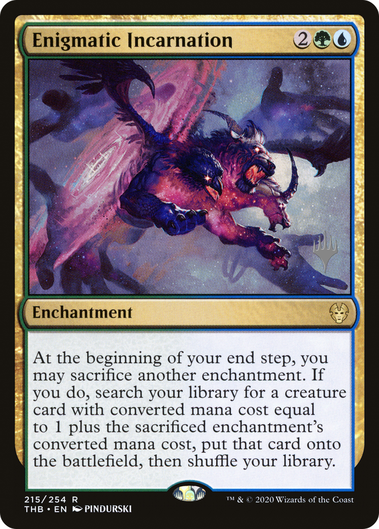 Enigmatic Incarnation (PPTHB-215) - Theros Beyond Death Promos